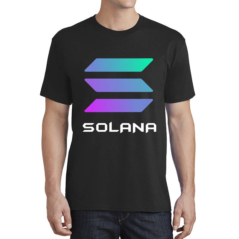 Solana Coin Crypto Based Design Unisex Polo Jersey Sport Shirts