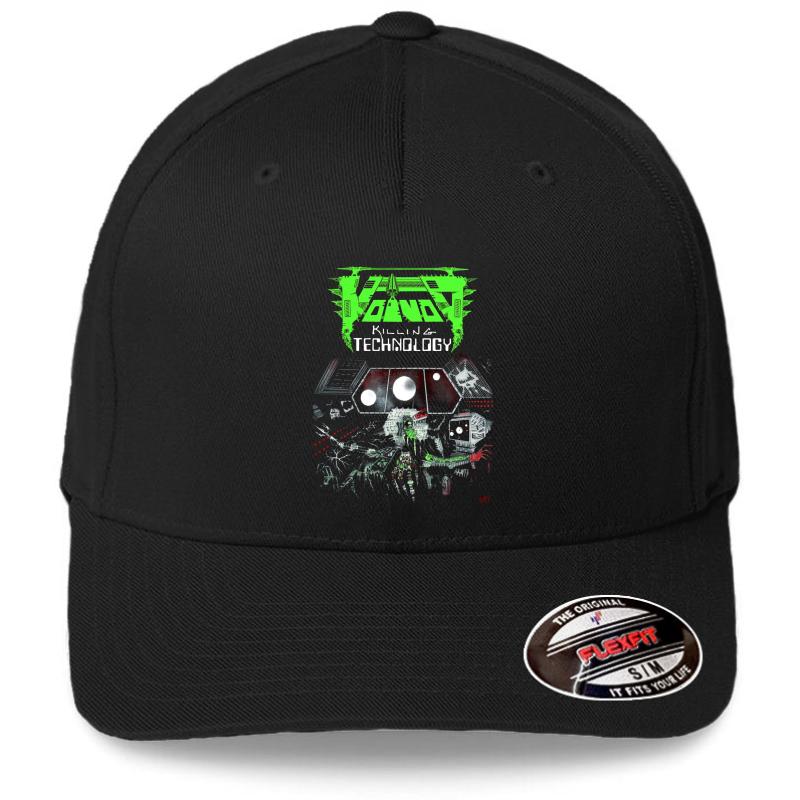 Voivod - Killing Technology Classic Old School Thrash Prog Metal Flexfit Baseball Cap  Black