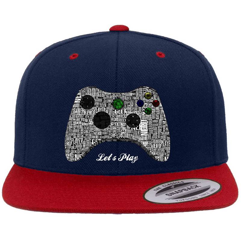 Let's Play Gaming Richardson Premium Trucker Snapback Caps