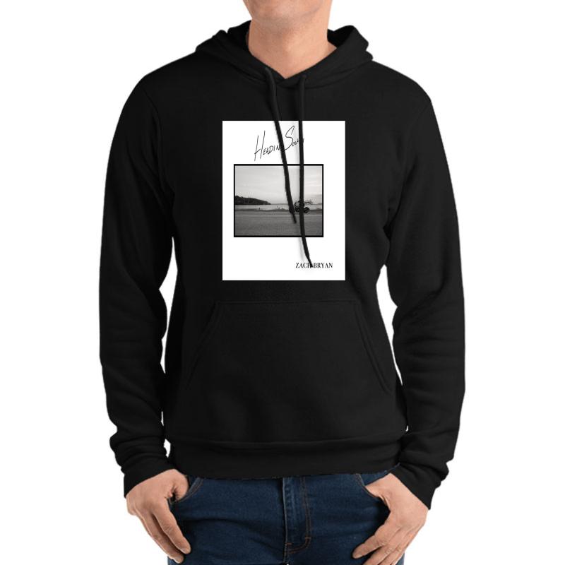 Zach Bryan Singer Unisex Hooded Sweatshirt Men Black