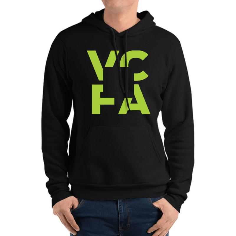 Vermont College Of Fine Arts Vcfa  Unisex Hooded Sweatshirt Men Black