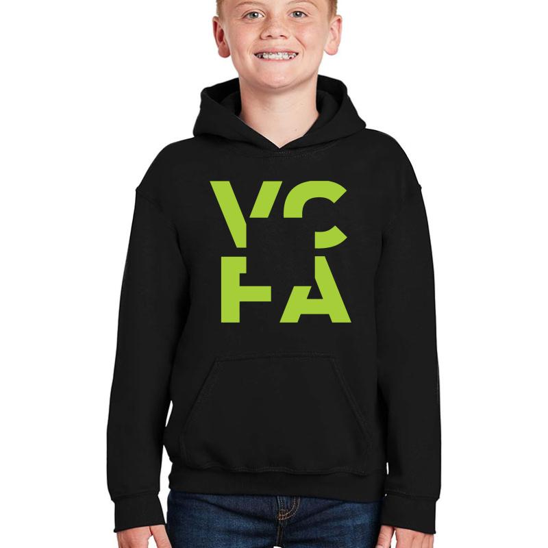 Vermont College Of Fine Arts Vcfa  Youth Hooded Sweatshirt Boy Black