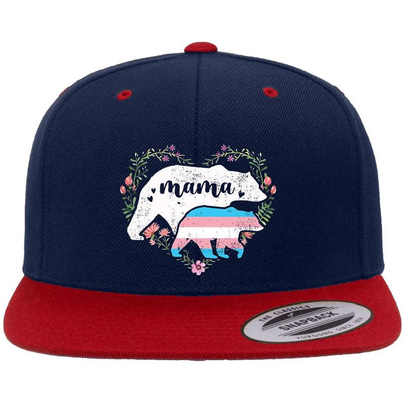 LGBTQ Mama Bear Transgender Pride Flag Gay Equal, Mother Mom Youth T-Shirts