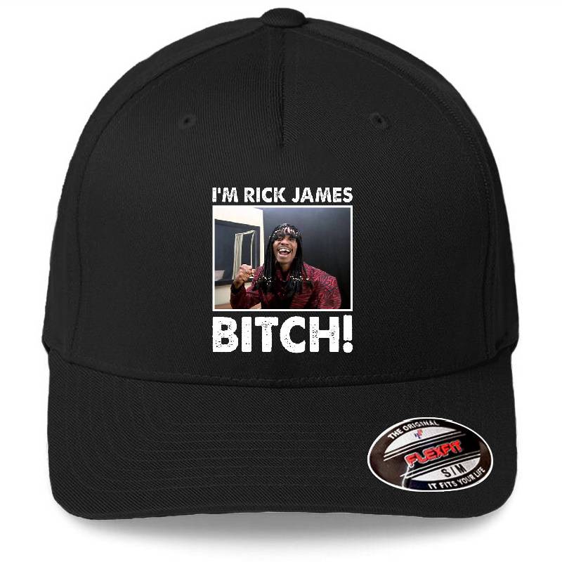 I'm Rick James Bitch Richardson Premium Trucker Snapback Caps