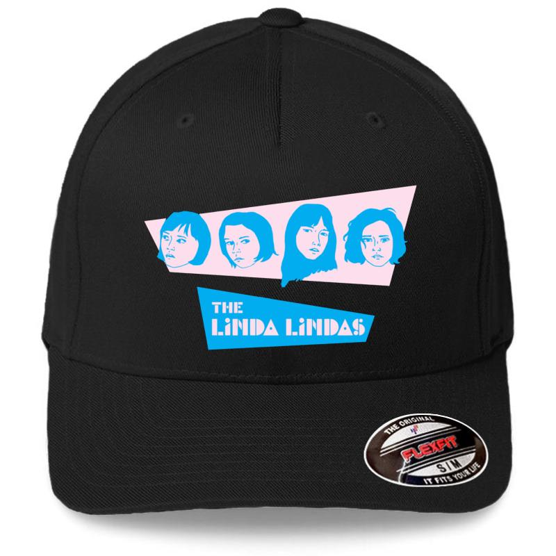 2Nd Official The Linda Lindas Flexfit Baseball Cap  Black