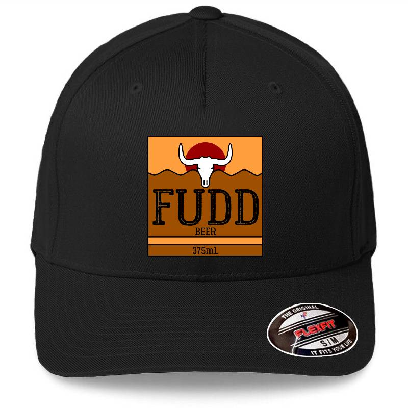 Fudd Beer Premium Flat Bill Snapback Caps