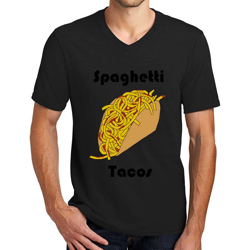 Spaghetti Taco Premium Flat Bill Snapback Caps