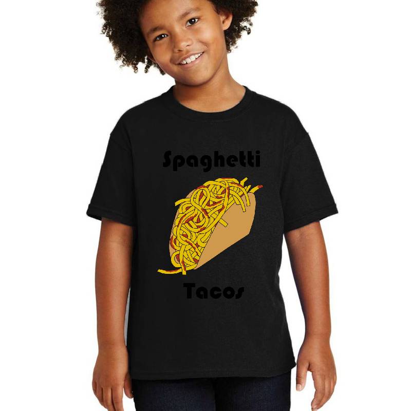 Spaghetti Taco Premium Flat Bill Snapback Caps