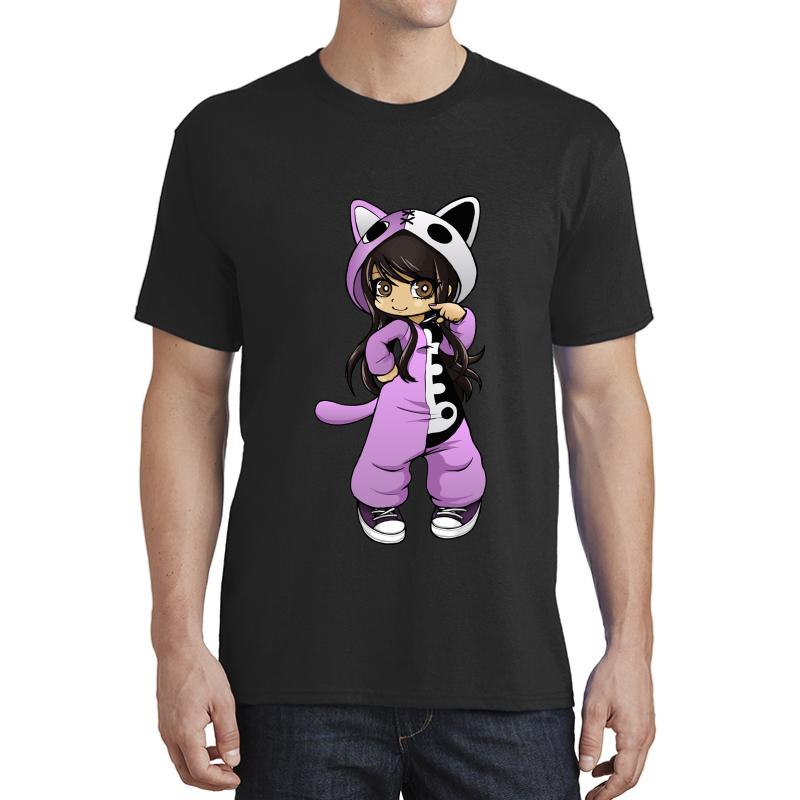 Aphmau Gaming Unisex T-Shirt Men Black