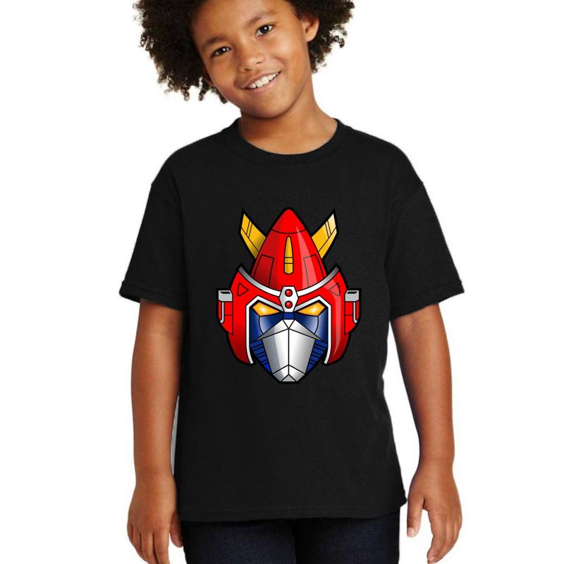 Voltes V Classic Youth T-Shirt Boy Black