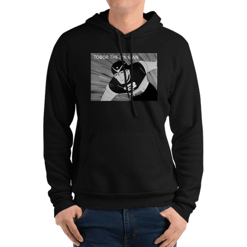 Tobor The 8Th Man Unisex Hooded Sweatshirt Men Black