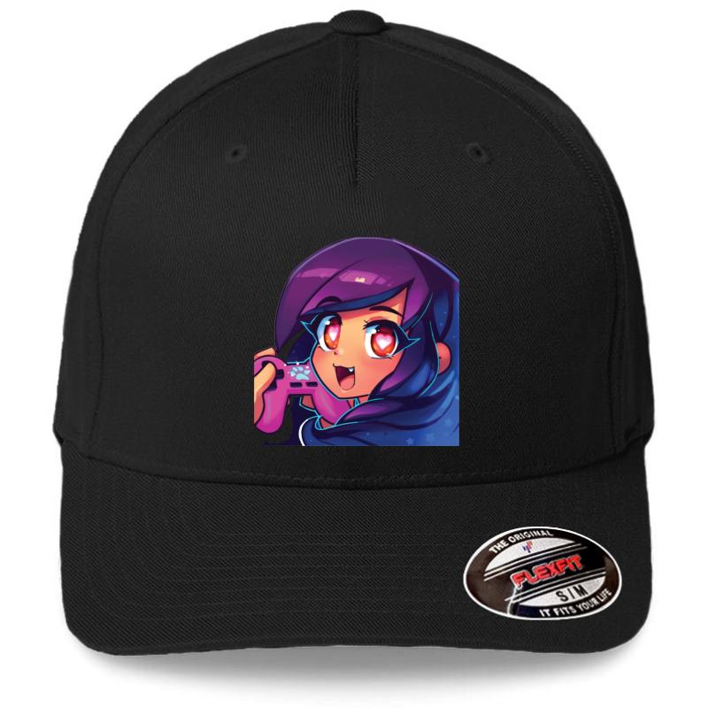 Aphmau Youtube Merch Flexfit Baseball Cap  Black