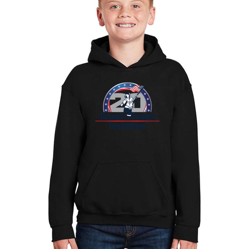 Tunnel To Towers Foundation  Youth Hooded Sweatshirt Boy Black