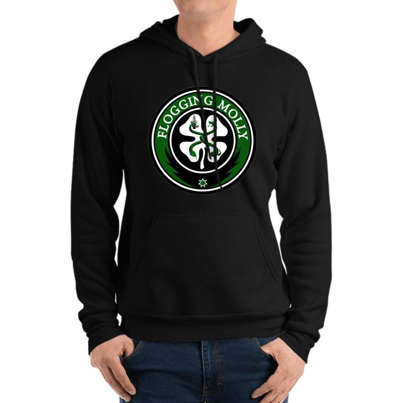 Well Known Classic Flogging Molly Design Unisex Hooded Sweatshirt Men Black