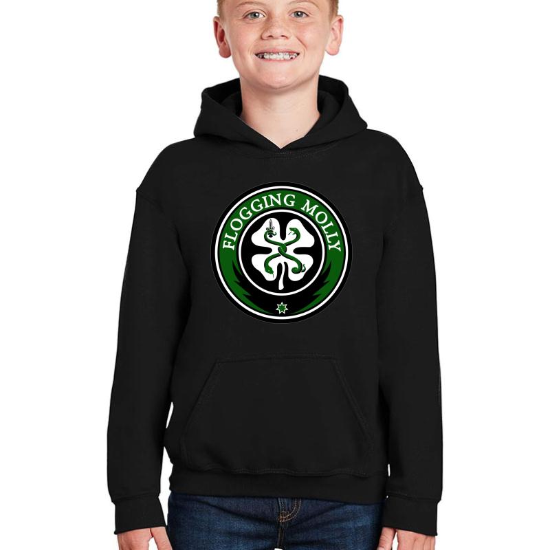 Well Known Classic Flogging Molly Design Youth Hooded Sweatshirt Boy Black