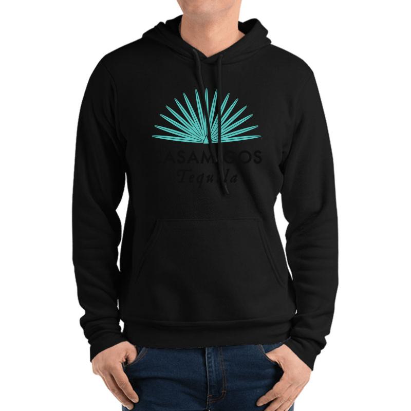 The Spings Casamigos Unisex Hooded Sweatshirt Men Black