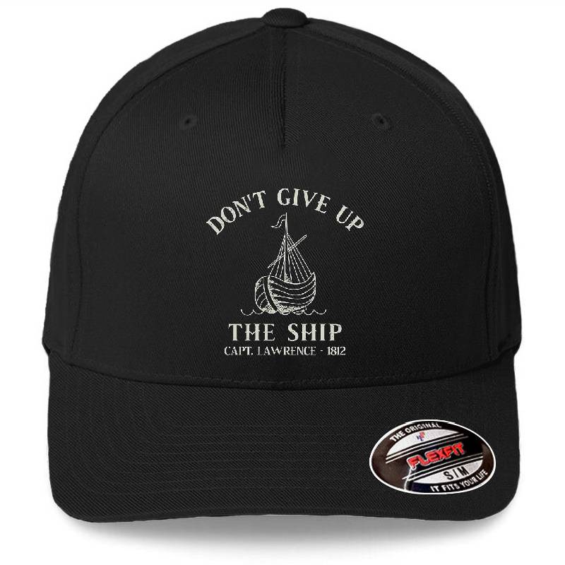 Don't Give Up The Ship (Commodore Perry Flag) Richardson Premium Trucker Snapback Caps