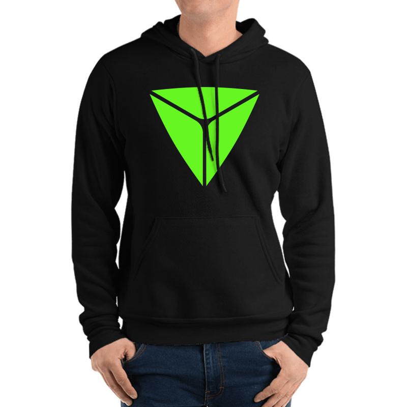 Truebit - Crypto Merch Minimalist Unisex Hooded Sweatshirt Men Black