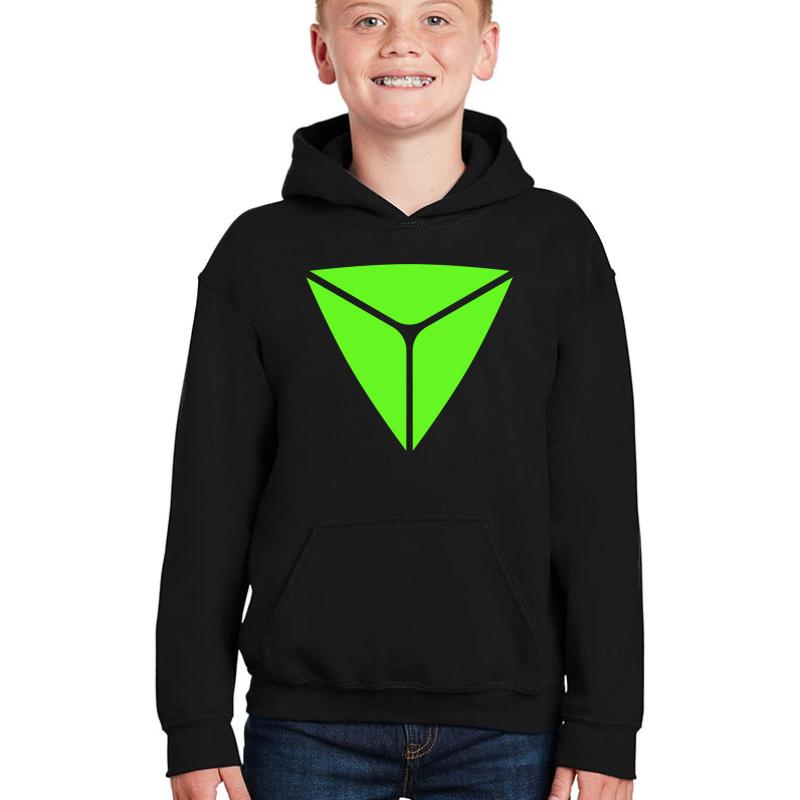 Truebit - Crypto Merch Minimalist Youth Hooded Sweatshirt Boy Black