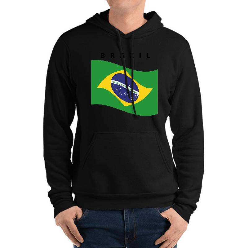 Brazilian flag Brazil  flag  Premium Flat Bill Snapback Caps