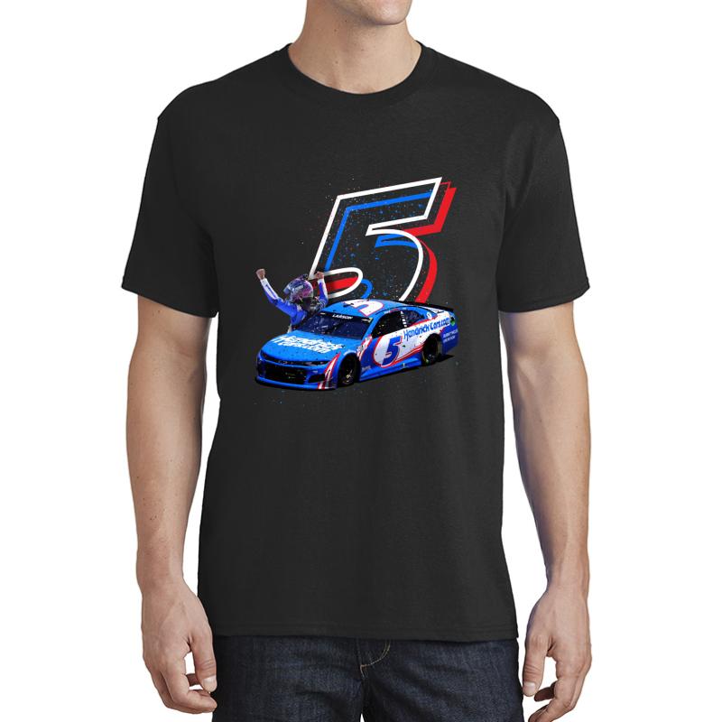 2021 Kyle Larson Chevy Unisex T-Shirt Men Black