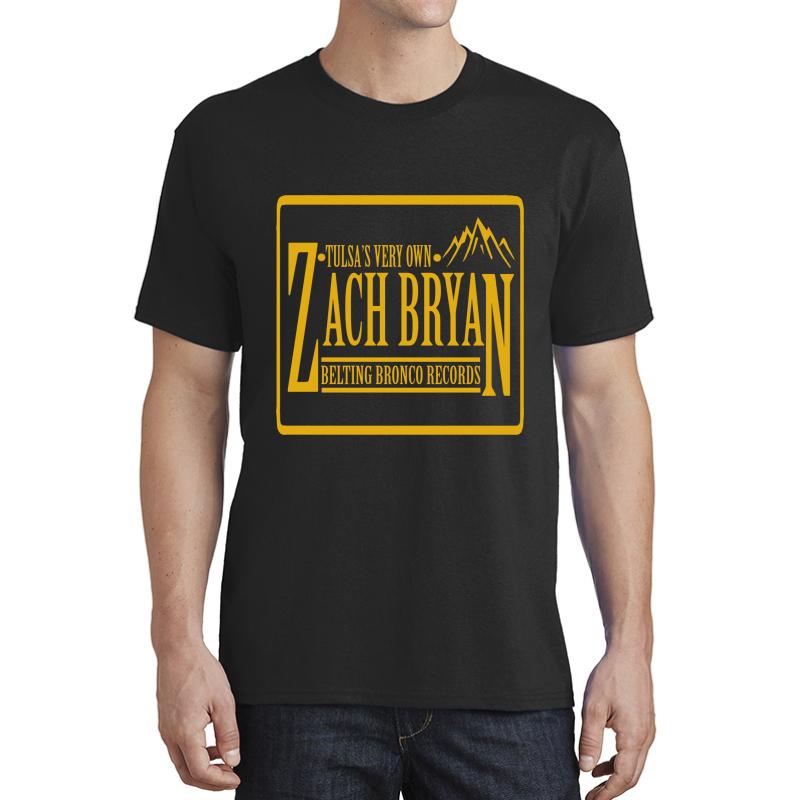 Zach Bryan Merch Unisex T-Shirt Men Black