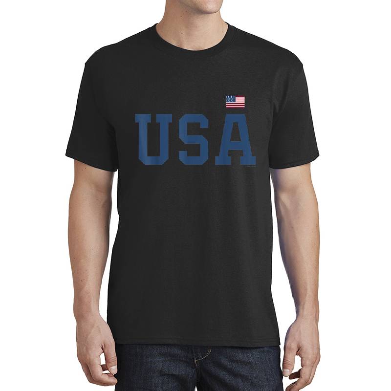 USA Patriotic American Flag 4th of July Indenpendence Day T-Shirt Richardson Premium Trucker Snapback Caps