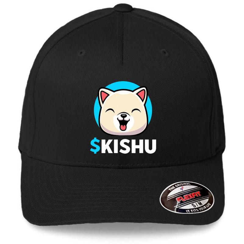 $Kishu Kishu Inu Coin Kishu Token Kishu Crypto Flexfit Baseball Cap  Black