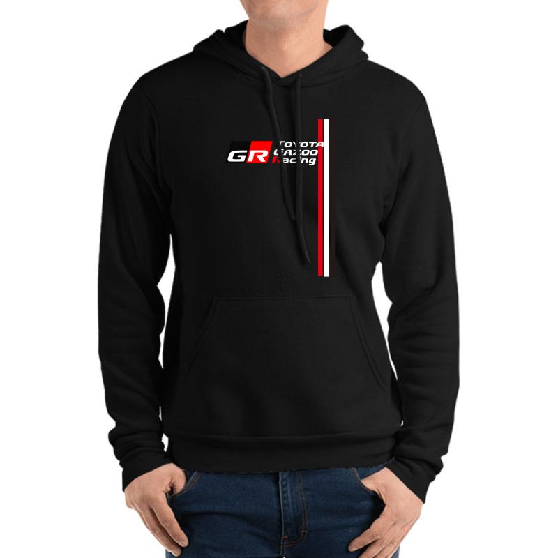 Toyota Gr Wrc Racing 86 Yaris Supra Gazoo Racing Unisex Hooded Sweatshirt Men Black