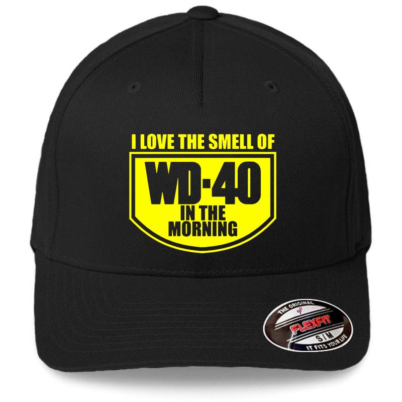 Wd 40 Funny Mechanic Classic Car Hotrod Gasser Biker Hot Rod Flexfit Baseball Cap  Black