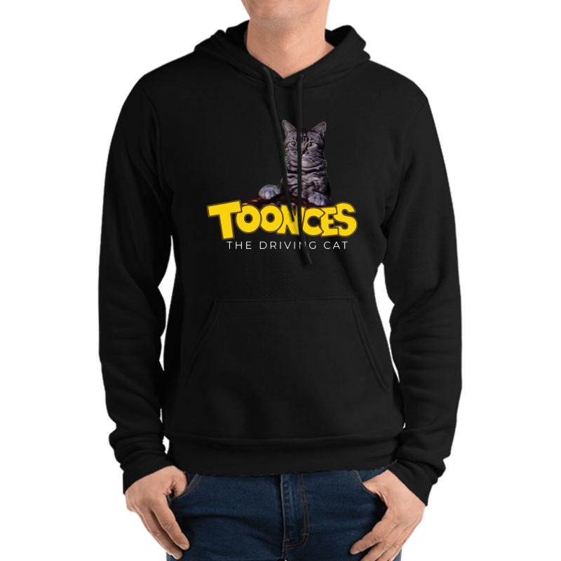 Toonces The Driving Cat toonces The Driving Cat Unisex Hooded Sweatshirt Men Black