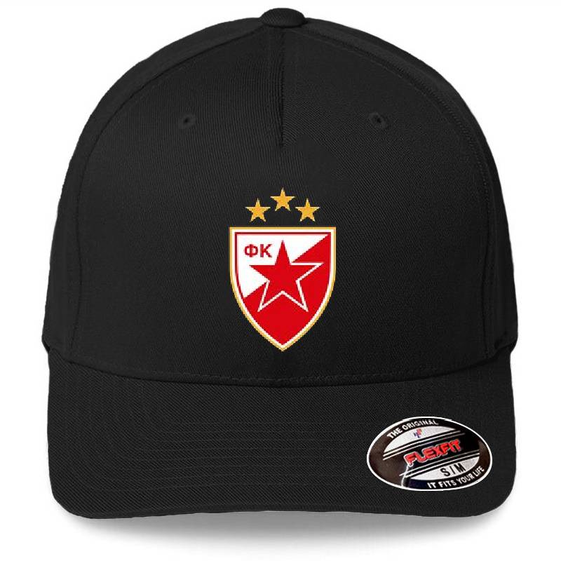 Crvena Zvezda Red Star crest Richardson Premium Trucker Snapback Caps