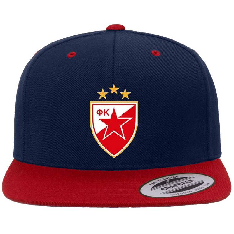 Crvena Zvezda Red Star crest Richardson Premium Trucker Snapback Caps