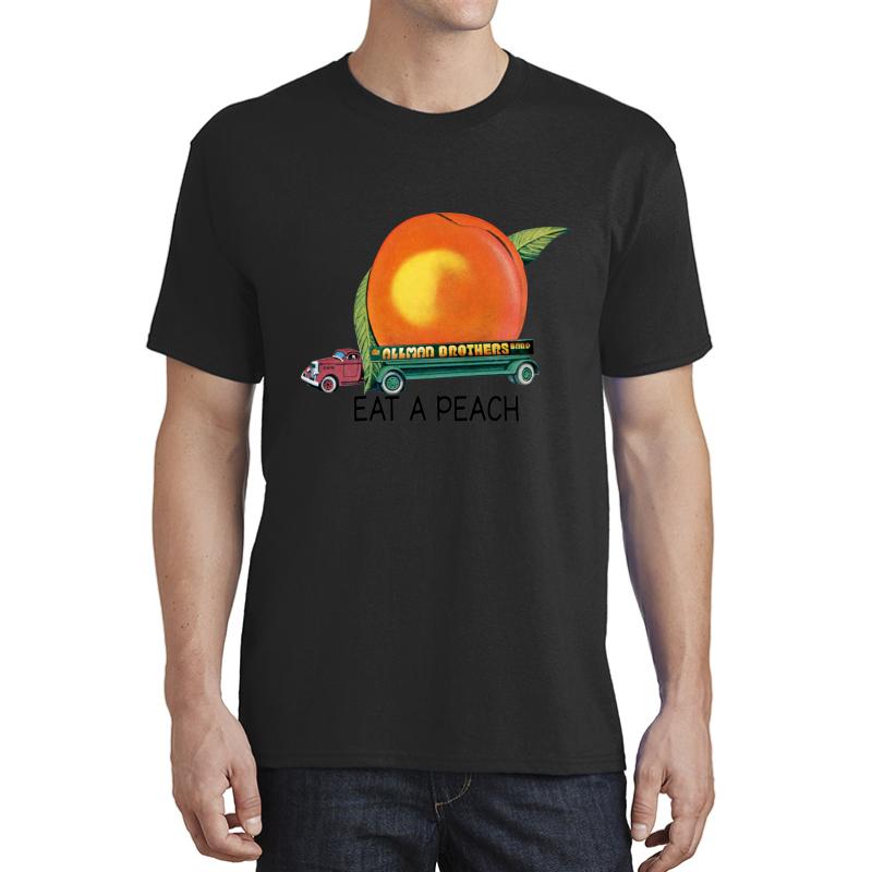 Allman B_R_O_T_H_E_R_S Band Eat A Peach For Women For Teachers T Shirts Mockups Unisex T-Shirt Men Black