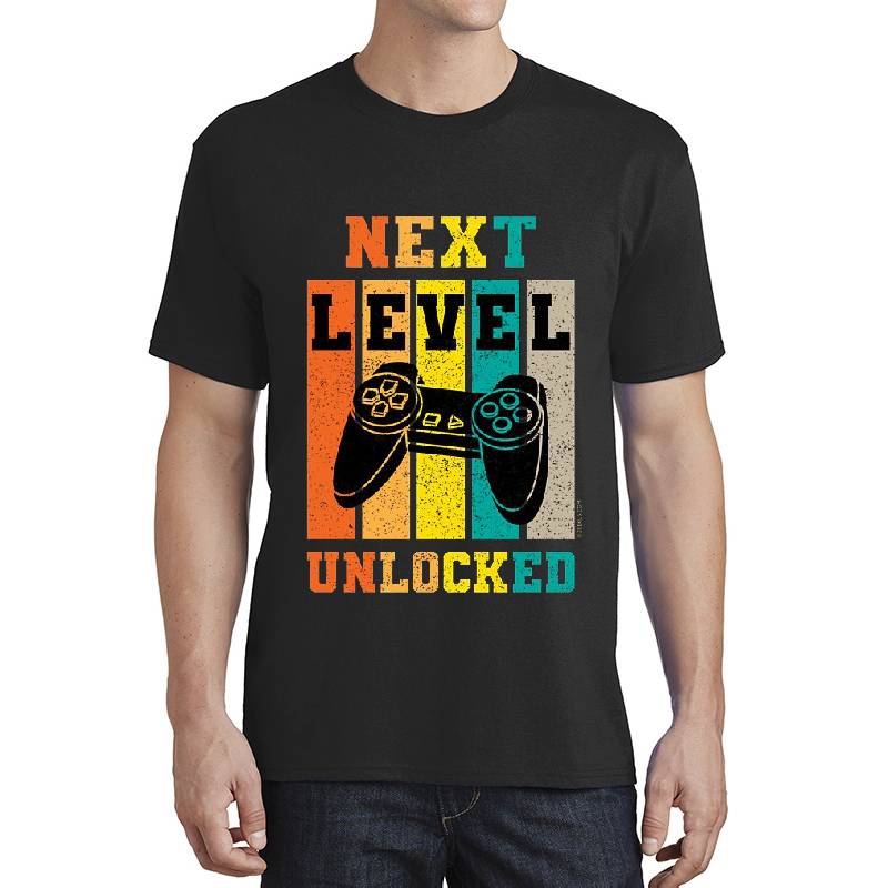 Next Level Unlocked Unisex V-Neck T-Shirts