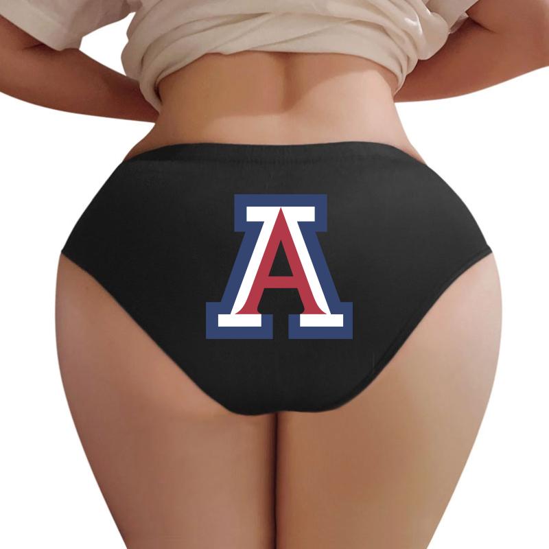 Arizona Wildcats Merch Women Underwear Panties Women Black