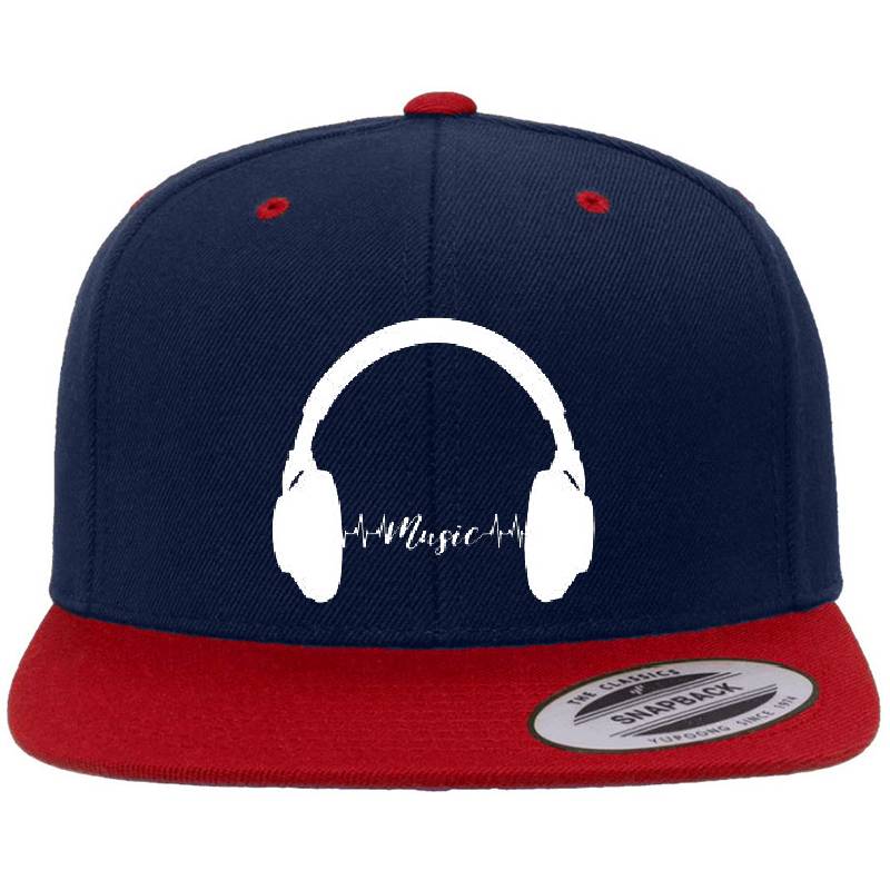 Earphones With Heartbeat Lines - Music Women Underwear Panties