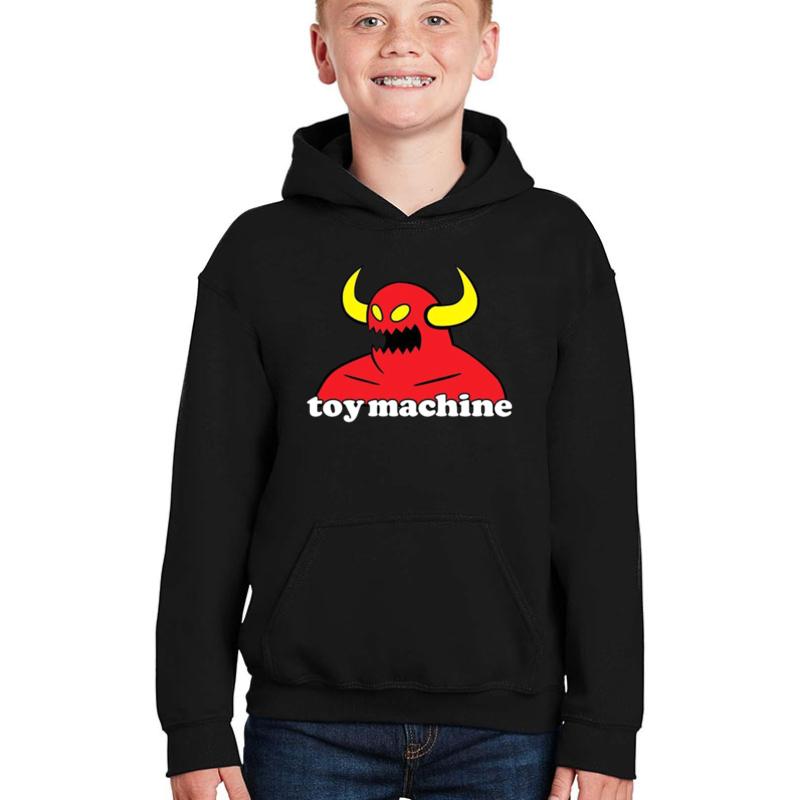 Toy Machine Youth Hooded Sweatshirt Boy Black