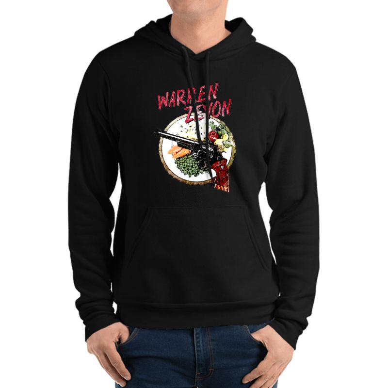 Warren Zevon Enjoy Every Sandwich I'll Sleep When I'm Dead Unisex Hooded Sweatshirt Men Black