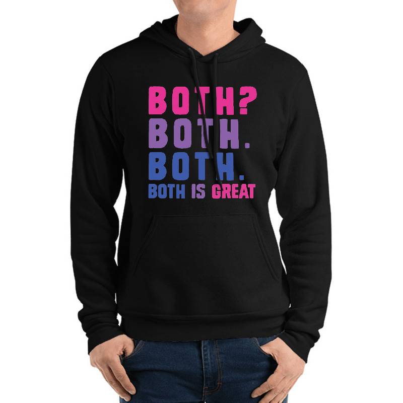 Both? Both. Both. Both is great - bisexual flag colors Youth T-Shirts