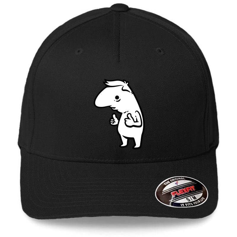 Zach Hadel Psychicpebbles Flexfit Baseball Cap  Black