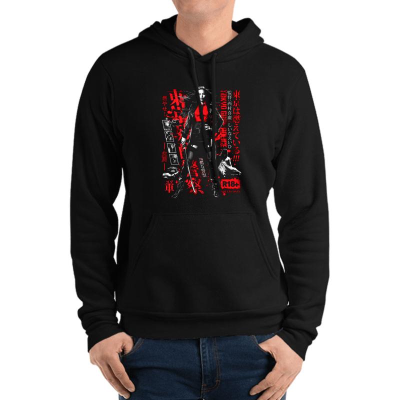 Tokyo Gore Police Unisex Hooded Sweatshirt Men Black