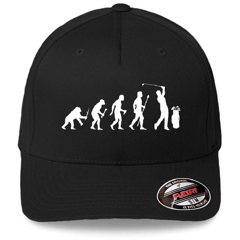 Funny Evolution Of Golf Unisex T-shirts