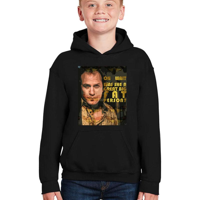 The Silence Of The Lambs - Buffalo Bill Youth Hooded Sweatshirt Boy Black