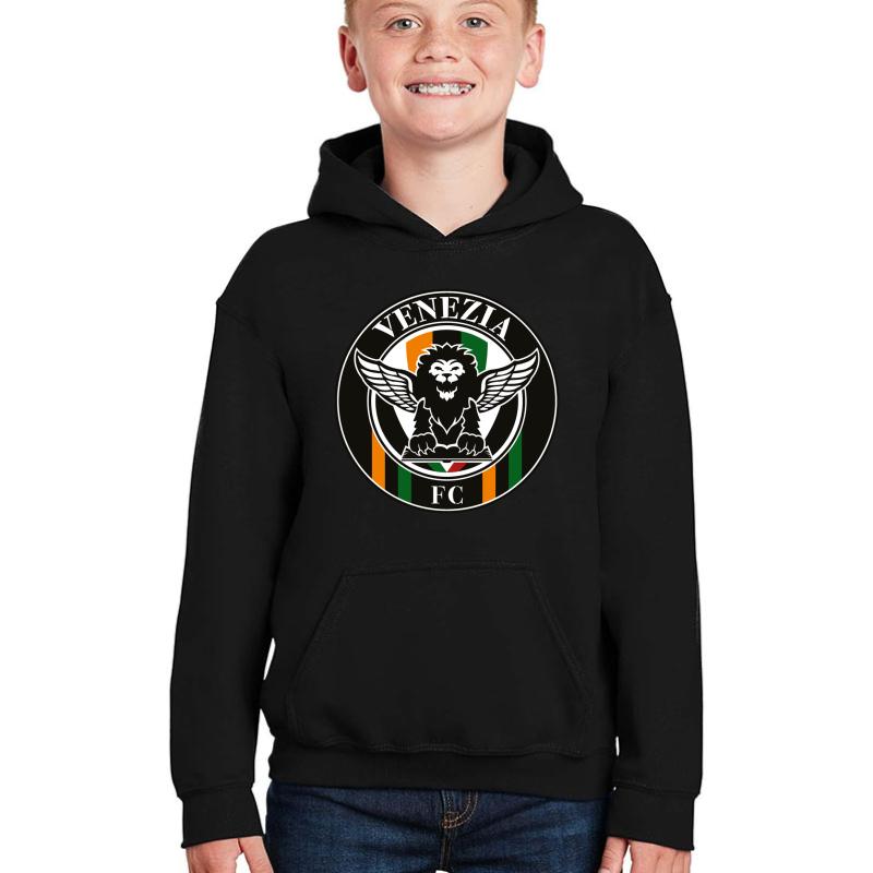 Venezia Fc Youth Hooded Sweatshirt Boy Black