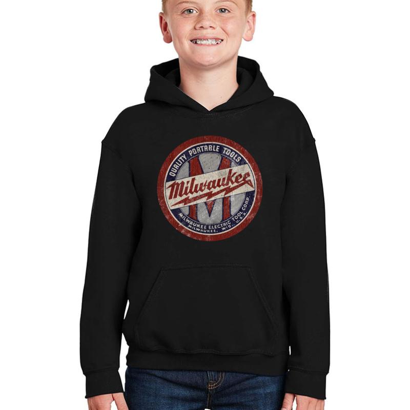 Tools Milwaukee Youth Hooded Sweatshirt Boy Black