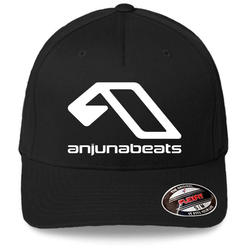 Anjunabeats 61 Fashion For Women Funny Graphic S Tee For Boys Mens Flexfit Baseball Cap  Black