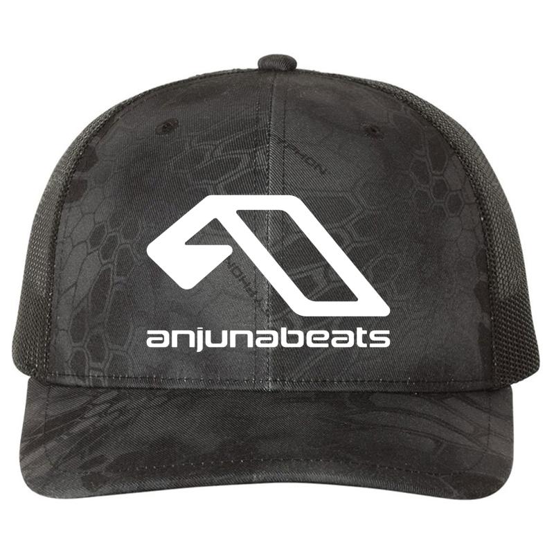 Anjunabeats 61 Fashion For Women Funny Graphic S Tee For Boys Mens Richardson Premium Trucker Snapback Cap  Kryptek Typhon Black