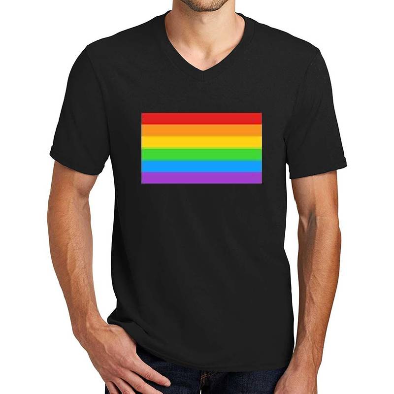 Fancy LGBTQ Rainbow Flag Youth T-Shirts