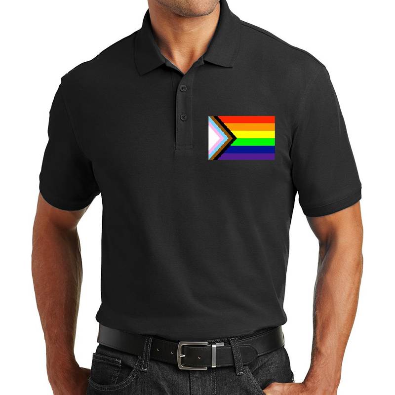 inclusive progress pride flag! Premium Flat Bill Snapback Caps